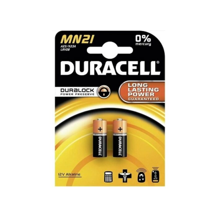 MEZZO BLISTER PILE DURACELL   BL.2 12 VOLT